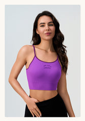 Retro Graphic Beauty Back Sling Sports Bra