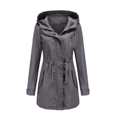 Women Spring Autumn Cotton Loose Coat