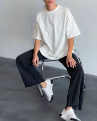 Summer Cotton Basic Loose Cotton Top