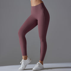 High Waist Nude Feel Double Sided Yoga Pants