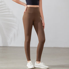 Peach High Waist Yoga Pants