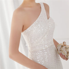 Elegant Sequin Sleeveless Long Formal Dress