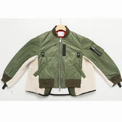 Autumn Winter Cotton Padded Bomber Jacket