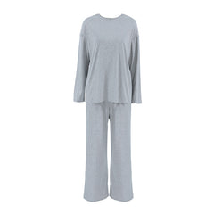 Autumn Casual Loose Long-Sleeved Pajamas Set