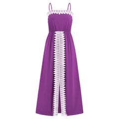 Elegant Lace Sling Boho Vacation Dress