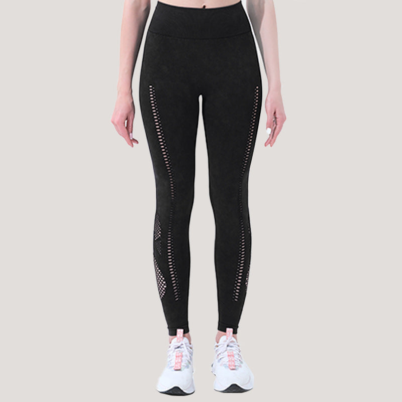 Mesh High Waist Stretch Quick Drying Tights