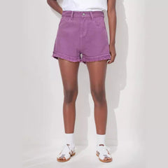 High Waist Burrs Tassels A line Shorts