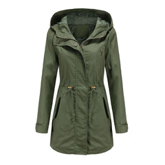 Women Spring Autumn Cotton Loose Coat