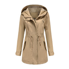 Women Spring Autumn Cotton Loose Coat