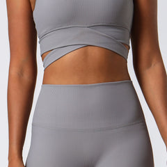 High Waist Hip Lift High Elastic Tight Yoga Set