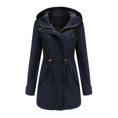 Women Spring Autumn Cotton Loose Coat