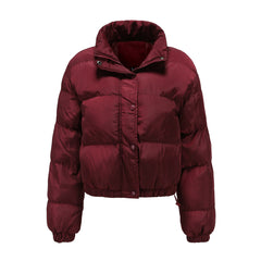 Women Short Loose Casual Cotton-Padded Jacket