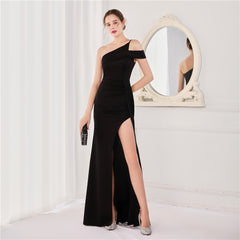 Elegant Sleeveless Slim Fit Fishtail Evening Dress