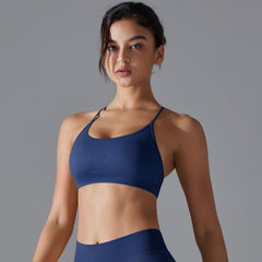 Seamless Knitted Quick Drying Beauty Back Sports Bra