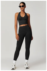 High Waist Thread Waist Yoga Pants