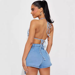 Sexy Frayed Denim Shorts