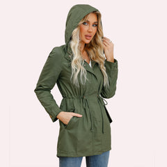 Women Spring Autumn Cotton Loose Coat