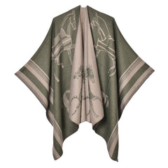 Women Cashmere Shawl Cape