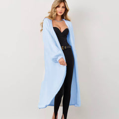 Long below the Knee Mink Knitted Cardigan