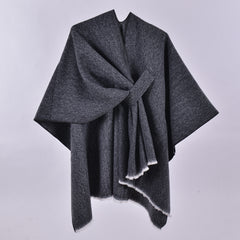 Women Autumn Winter Warm Cloak