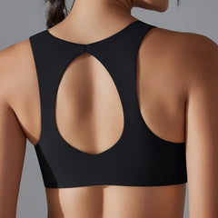 Twisted Nude Feel Breathable Sports Bra