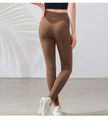 Peach High Waist Yoga Pants