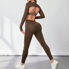 Sexy High Waist Fitness Sports Set