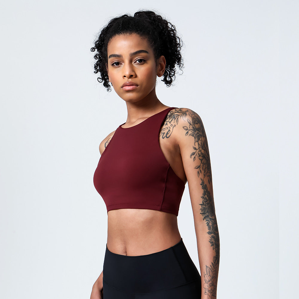 Double Sided Brushed Sports Bra