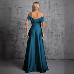 Off Shoulder Sexy Twisted Evening Dress