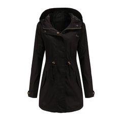 Women Spring Autumn Cotton Loose Coat