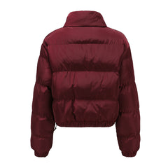 Women Short Loose Casual Cotton-Padded Jacket