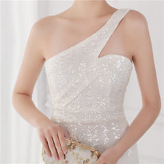 Elegant Sequin Sleeveless Long Formal Dress