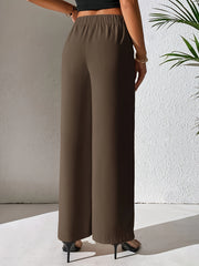 Elegant Loose Wide Leg Casual Pants