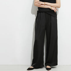 Summer Draped Casual High Grade Loose Trousers