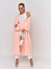 Long below the Knee Mink Knitted Cardigan