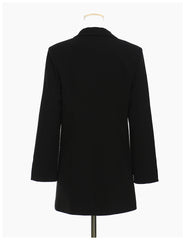 Autumn Winter Rhinestone Long Sleeve Blazer Dress