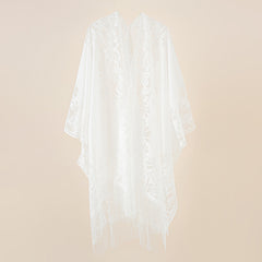 Lace Large Sun Protection Beach Cover Up