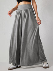 Loose Fitting Draping Effect Casual Pants