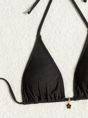 Halter Strap Adjustable Backless Bikini