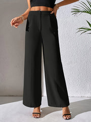 Elegant Loose Wide Leg Casual Pants