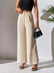 Elegant Loose Wide Leg Casual Pants