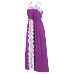 Elegant Lace Sling Boho Vacation Dress