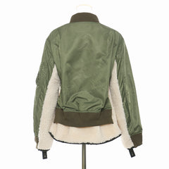 Autumn Winter Cotton Padded Bomber Jacket