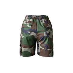 Women Camouflage Denim Bermuda Shorts