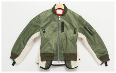 Autumn Winter Cotton Padded Bomber Jacket