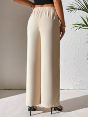 Elegant Loose Wide Leg Casual Pants