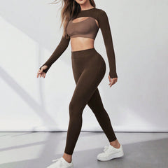 Sexy High Waist Fitness Sports Set