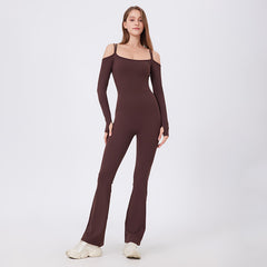 Long Sleeve Off Shoulder Jumpsuit