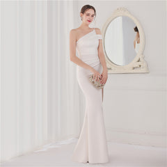 Elegant Sleeveless Slim Fit Fishtail Evening Dress