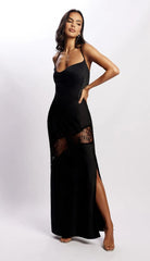 Sexy Sling Backless Gauzy Formal Dress